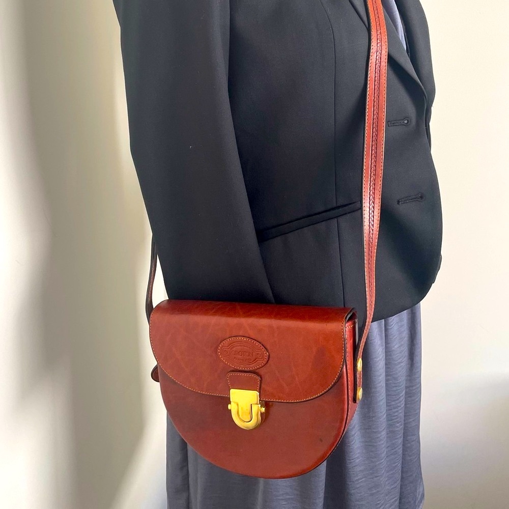 ❌SOLD❌Rare Vintage Oroton Crossbody🤎New as💖 Quality Made in Australia 💙 - Picture 1 of 10